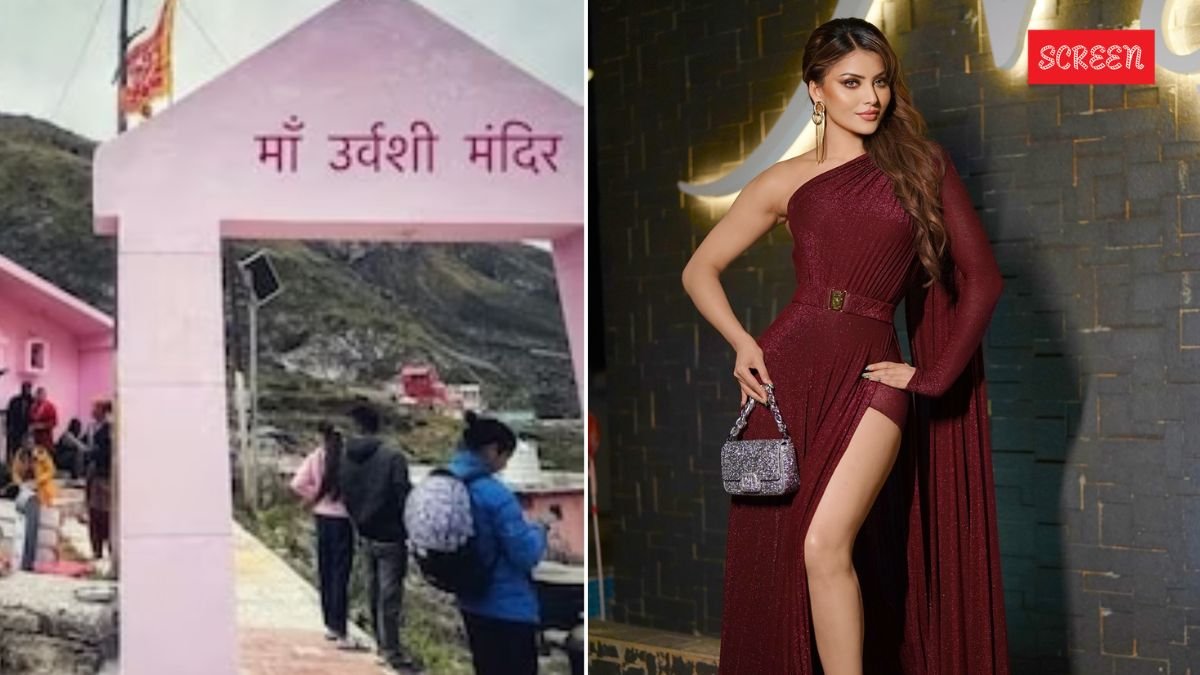 Urvashi Rautela, Urvashi Rautela temple near Badrinath Dham controversy