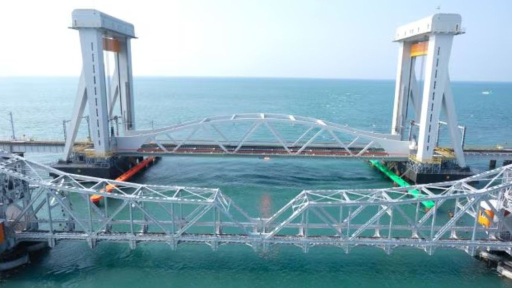 Vertical Lift Sea Bridge | pm modi | Rameswaram