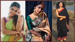 anupama parameswarans ред anupama parameswarans saree ред anupama parameswarans saree collection