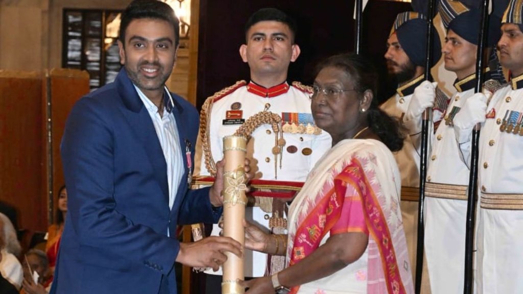 ashwin | padma awards | droupadi murmu |