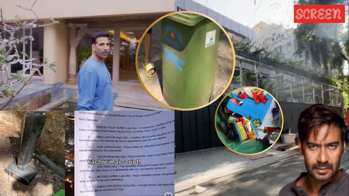 Bollywood celebs dustbin