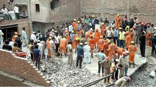 delhi building collapse, dayalpur building collapse,