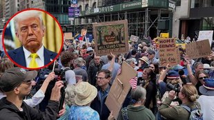 USA, USA protests, New York, anti trump protests in USA