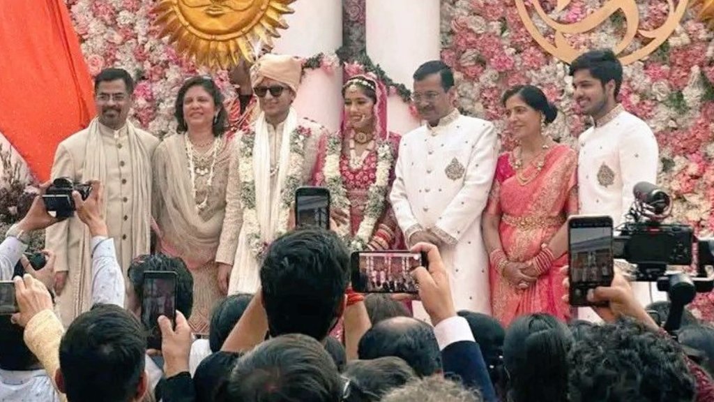 kejriwal daughter | harshita | sambhav jain