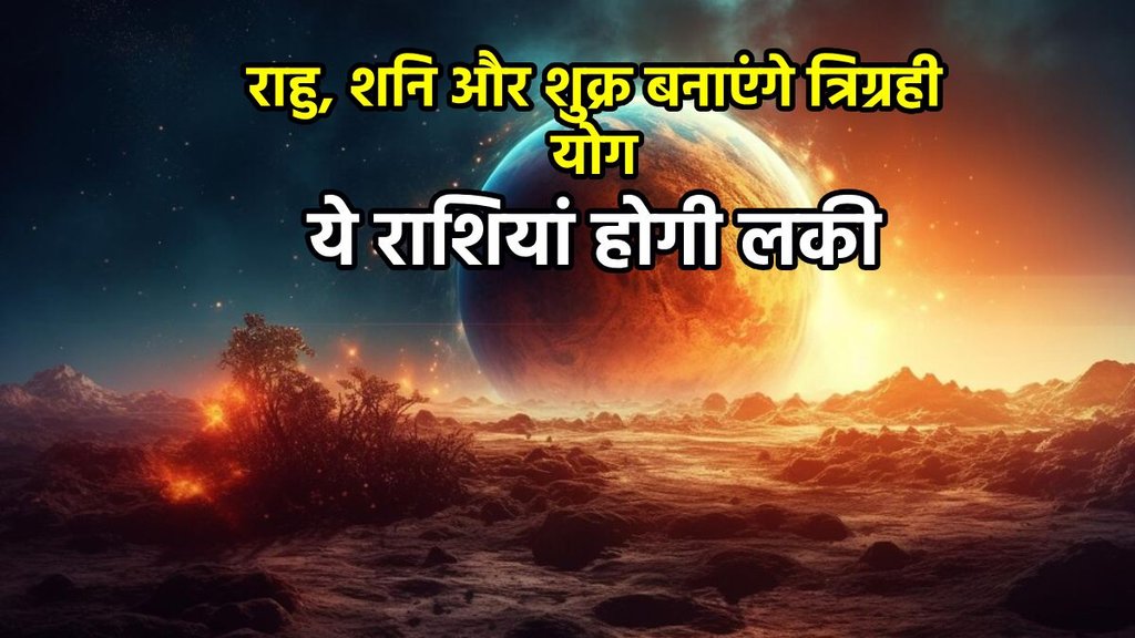 shani gochar 2025, shukra gochar 2025, rahu gochar 2025, Trigrahi Yog 2025, Trigrahi Yog in meen, Trigrahi Yog in meen 2025, Trigrahi Yog kaise bnta hai, Trigrahi Yog kya hai, shani gcoahr in meen,