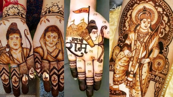 Ram Navami Mehndi Designs। Ram Navami Mehndi। mehendi designs