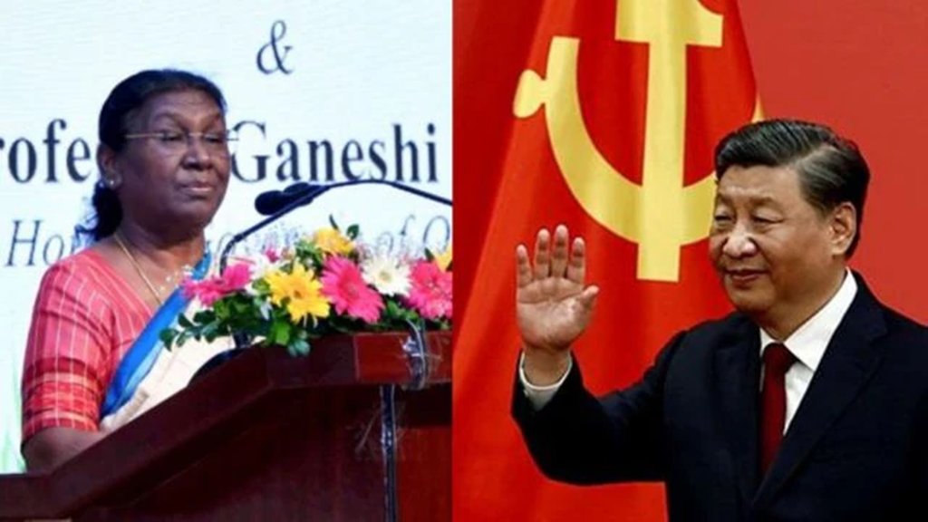 xi-Jinping, Droupadi Murmu