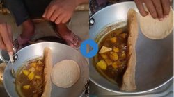 कढ़ाई में एक साथ बना डाली रोटी-सब्जी, देसी जुगाड़ का Viral Video देख यूजर्स खा गए चक्कर, कहा – ये टेक्नोलॉजी…