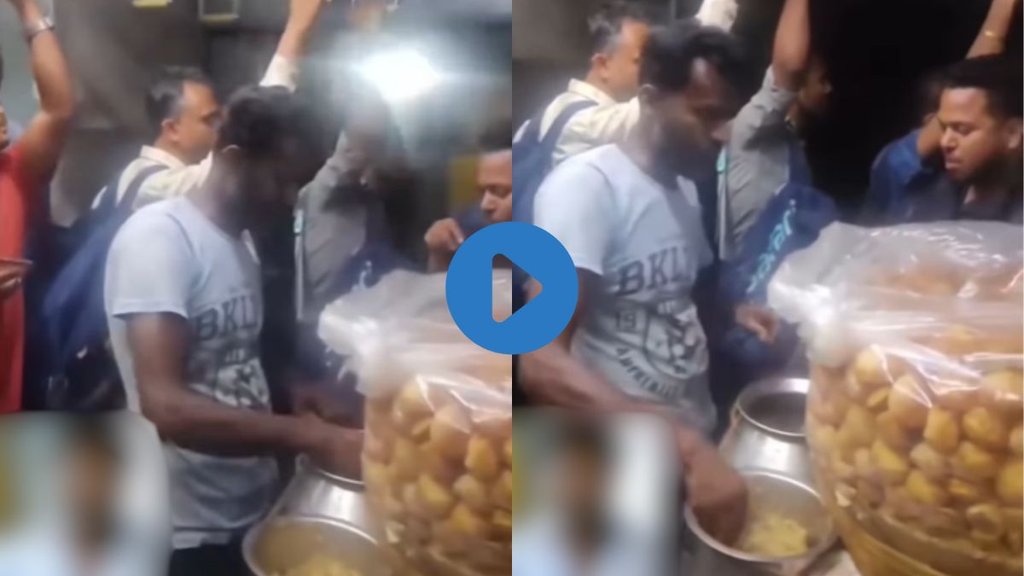 Panipuri| golgappe| Golgappe in Train