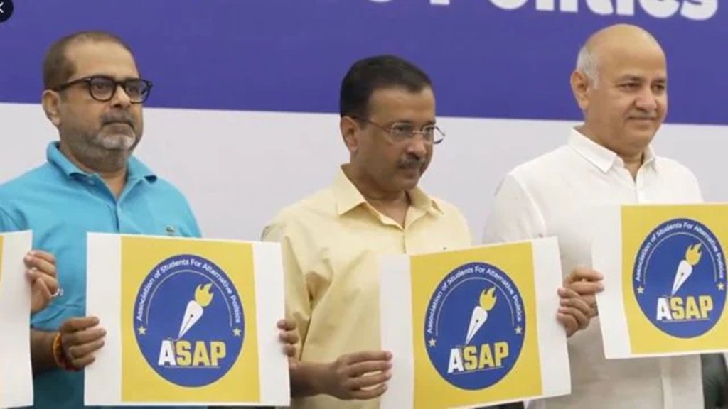 AAP student wing, Arvind Kejriwal, ASAP student organization, student politics, Aam Aadmi Party, ASAP membership