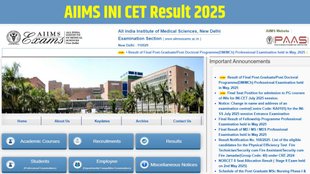 AIIMS INI CET Result 2025, AIIMS INI CET Result 2025 Released, AIIMS INI CET Result 2025 Out, AIIMS INI CET Result 2025 Declare, AIIMS INI CET Result 2025 Direct Link