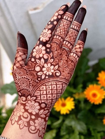 Arabic Mehndi for Eid