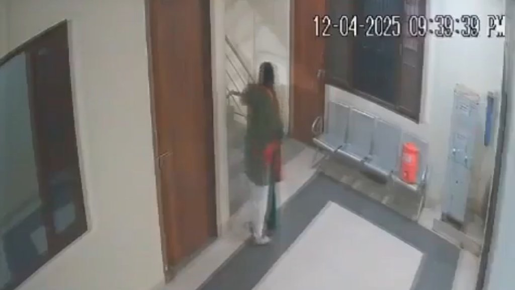BJP, BJP office Gonda, BJP disciplinary action, Amar Kashyap hug video, UP