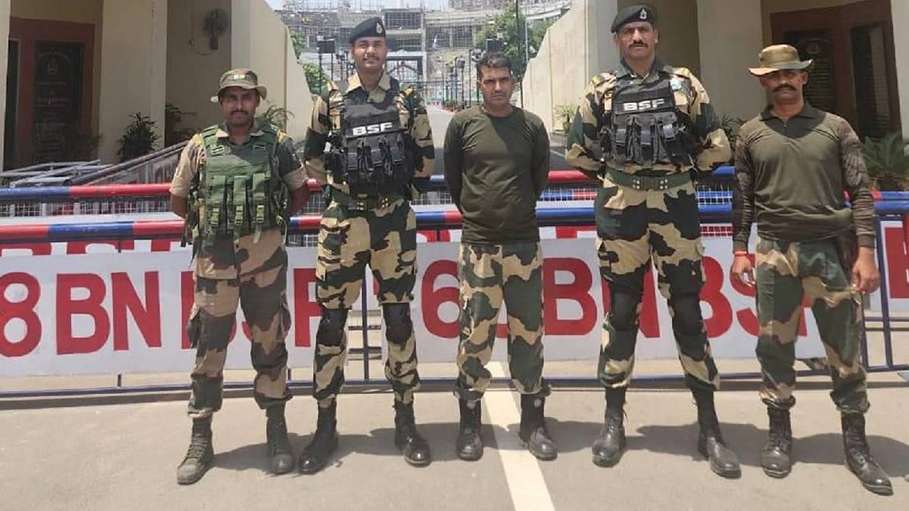 BSF jawan returned, india pakistan conflict