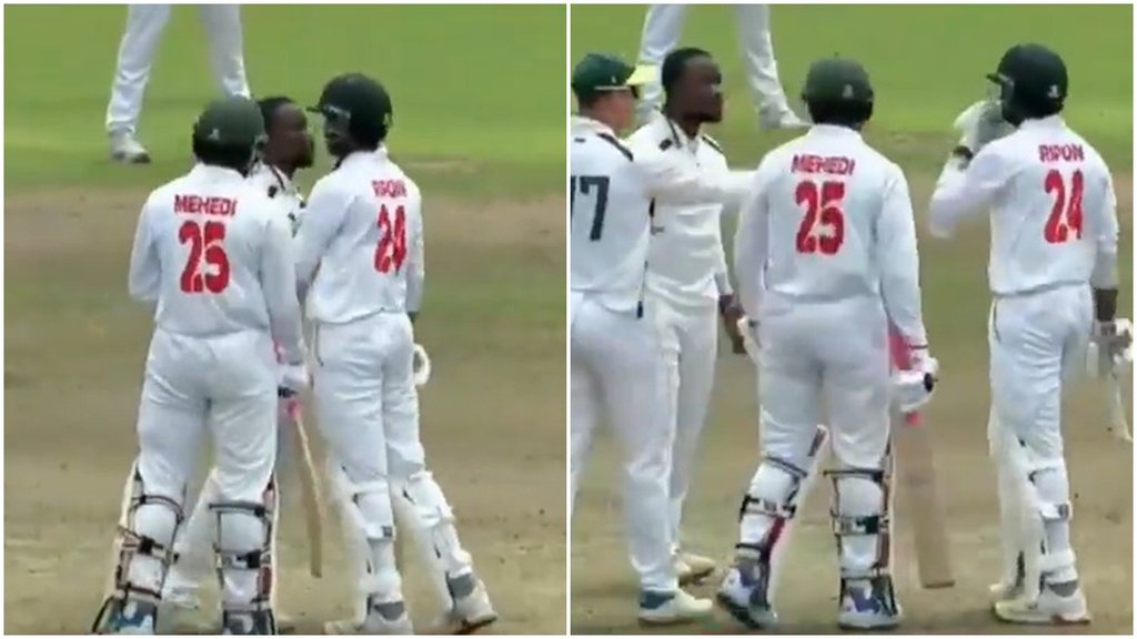 Dhaka four-day match brawl, Cricket controversy 2025, Ripon Mondal Shepo Ntuli clash