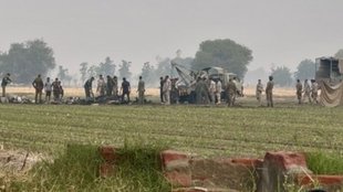 Bathinda Air Force base, aircraft crashes in bathinda air force base