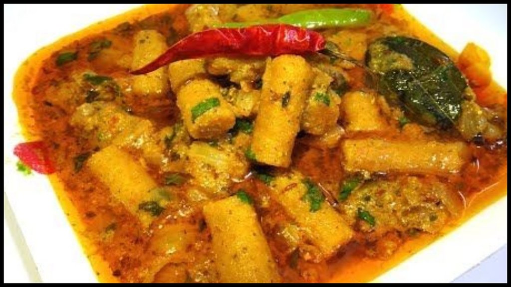 Besan Gatte Ki Sabzi | Gram flour Gatte ki Sabzi