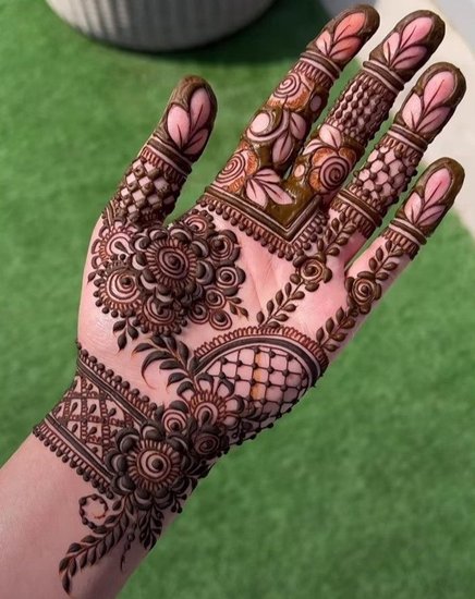 Best mehndi design for Vat Savitri vrat at home