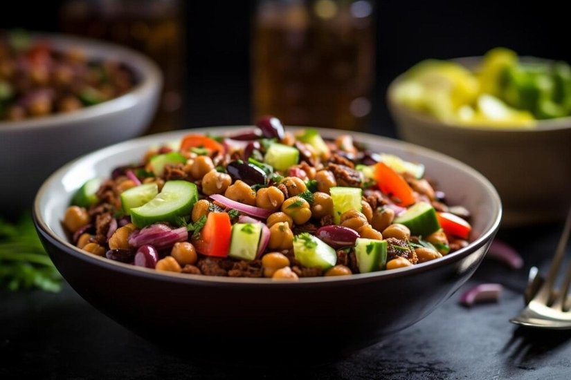 Black Chana Salad