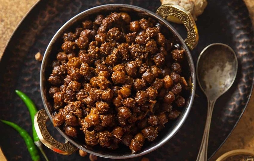 Black Chana Stir-Fry