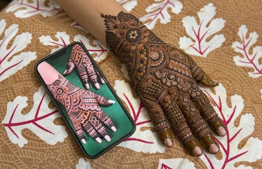 mehandi design new stylish