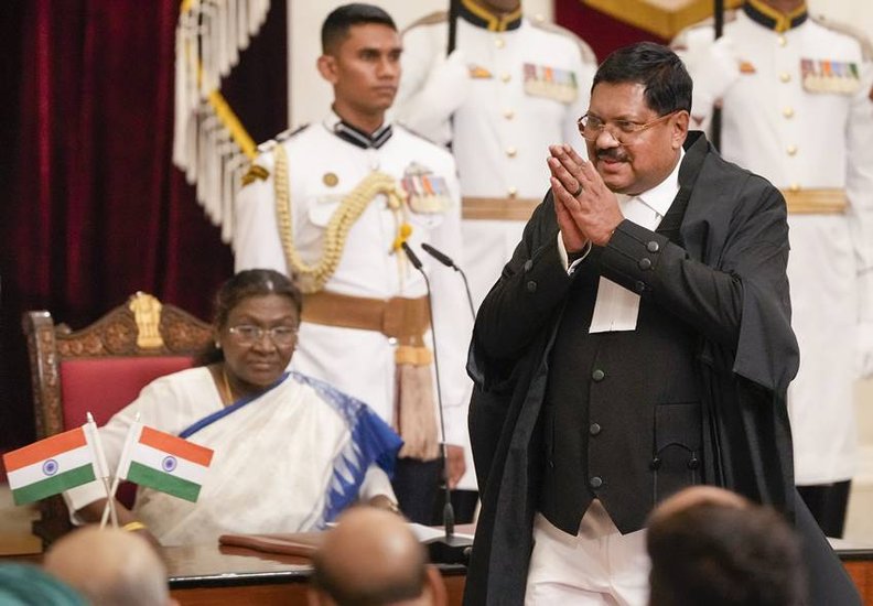 CJI BR Gavai Father