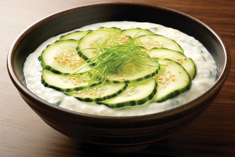 Cucumber raita for summer