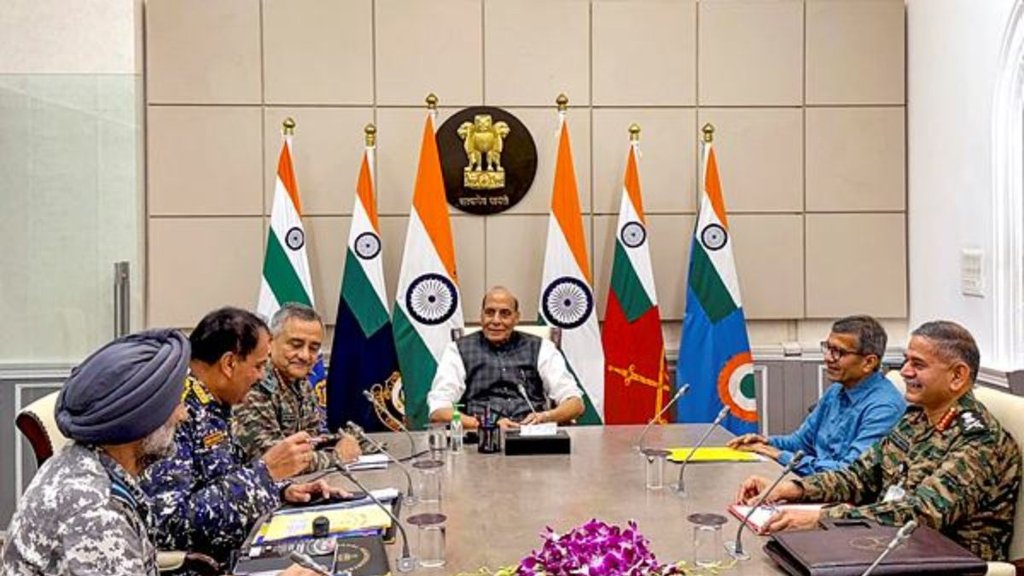 Defence Meeting | rajnath singh | ind vs pak | ind vs pakistan news,