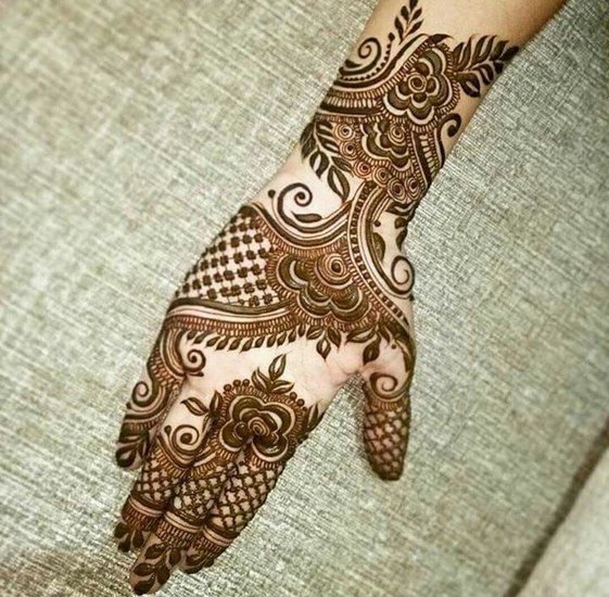 Easy Arabic mehndi designs