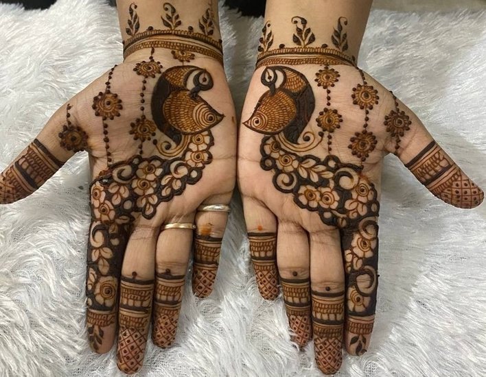 Fusion Mehndi Patterns