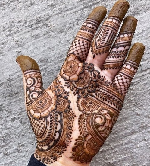Hand henna designs