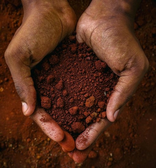 Hormuz Island red rain