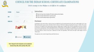 ICSE, ISC, Revised Result, cisce.org