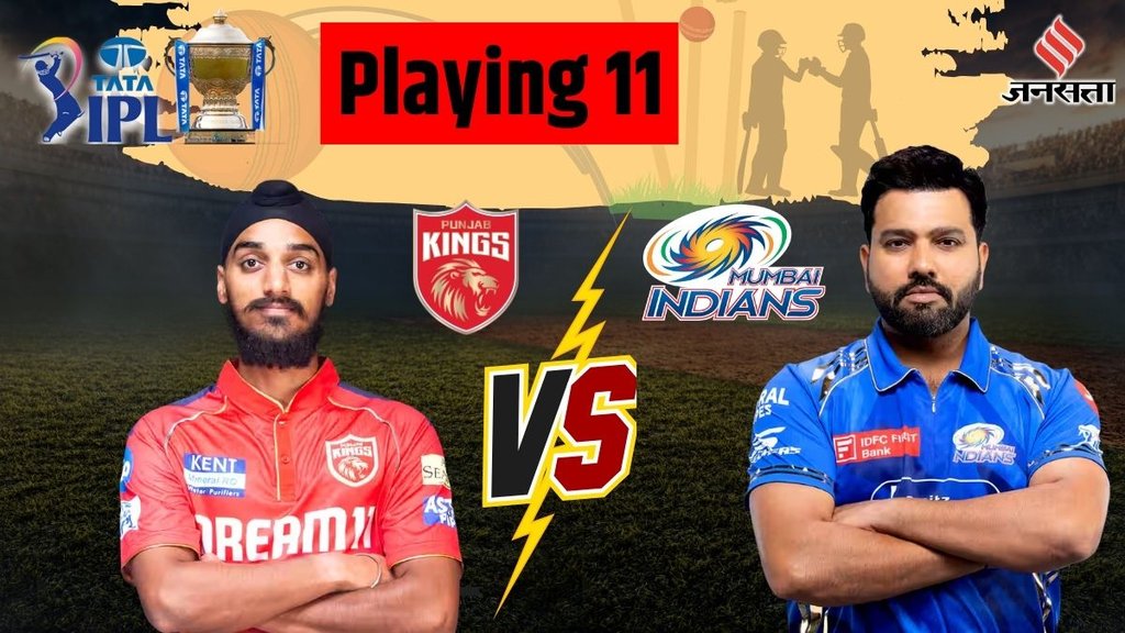 PBKS vs MI Team, PBKS vs MI Playing 11
