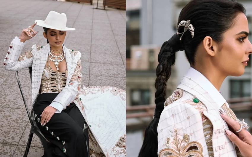 Isha Ambani Met Gala Necklace