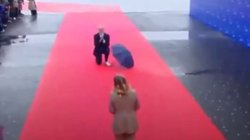 इस देश के पीएम घुटनों पर बैठे और मेलोनी को…. VIDEO VIRAL