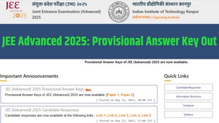 JEE Advanced 2025, Answer Key, Provisional Answer key, JEE Advanced 2025 Result,