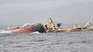 Liberian Cargo MSC Elsa 3, cargo ship tilts, kerala oil spill risk