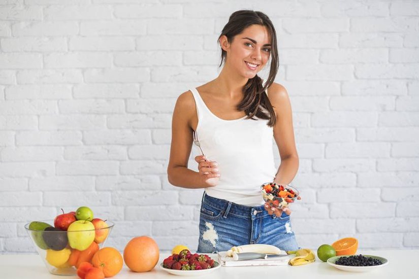 Benefits of a healthy diet at age 33