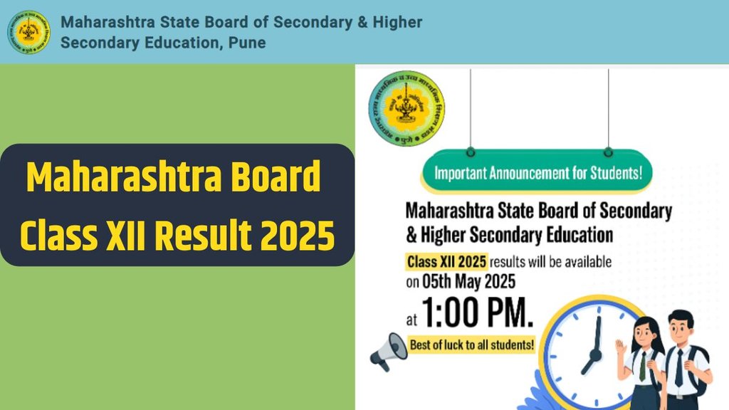 maharashtra board result 2025, maharashtra HSC Result 2025, Maharashtra 12th result out 5th may,hscresult.mahahsscboard.in