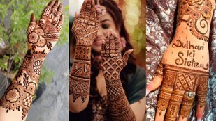 Mehndi design | Mehndi design photo | Bride Sister Mehndi Design