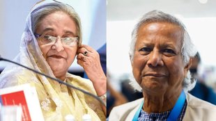 Muhammad Yunus | Sheikh Hasina | bangladesh |