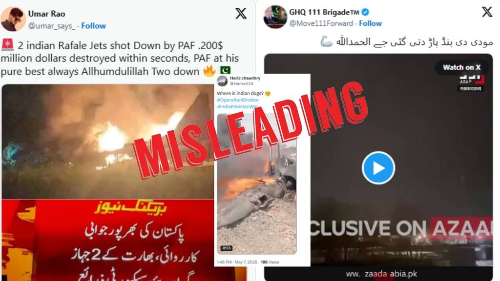 Old, misleading videos shared as recent