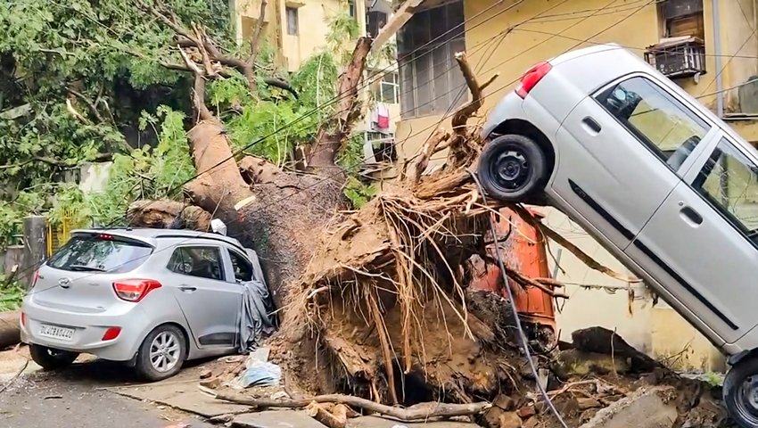 Rain in Delhi