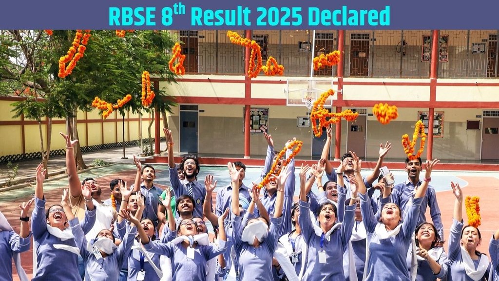 RBSE 8th Result 2025, RBSE 8th class Result out, 8th class result out,