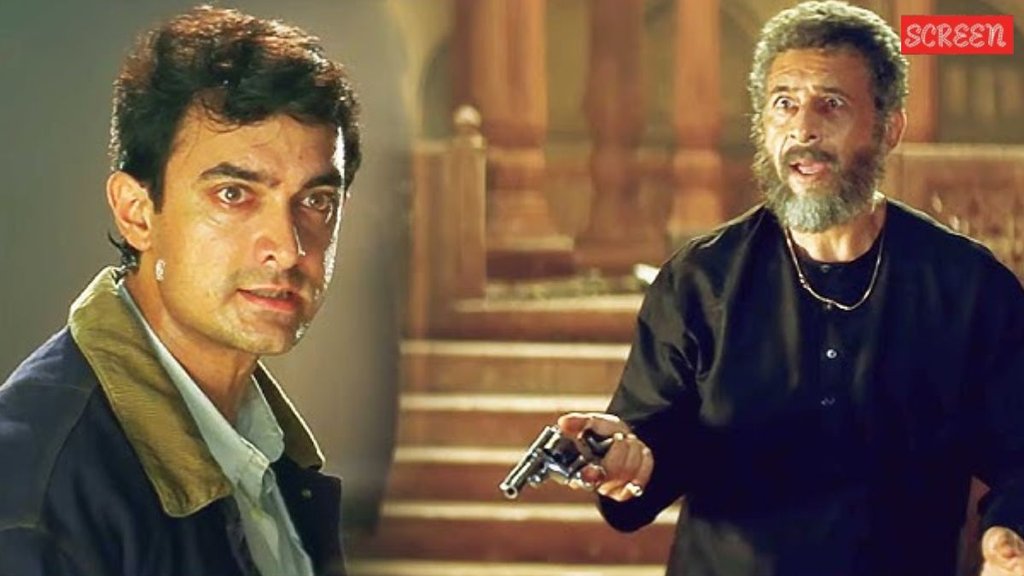Sarfarosh, Naseeruddin shah and aamir khan