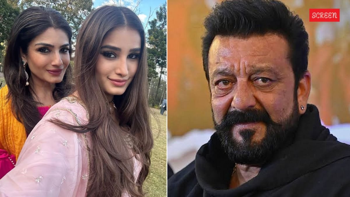 Sanjay Dutt did not recognise to Raveena Tandon Daughter Rasha Thadani