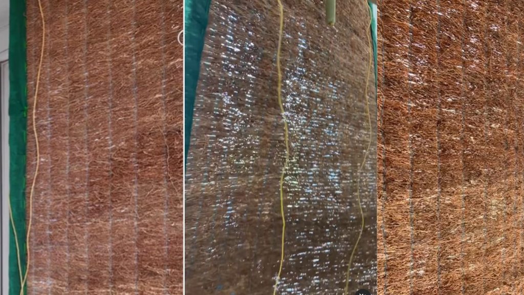 khus curtains, garmi me khus curtains, how to keep house cool