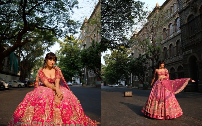 Western Lehengas Designs