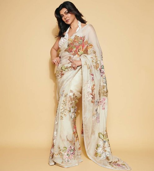 Summer Saree Look